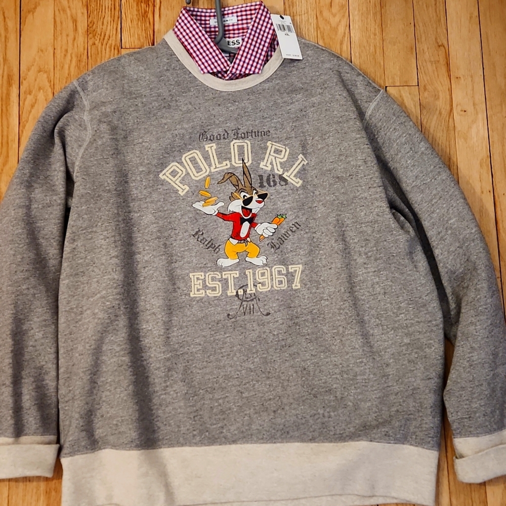 POLO 'YEAR OF THE RABBIT' GOOD FORTUNE SWEATSHIRT